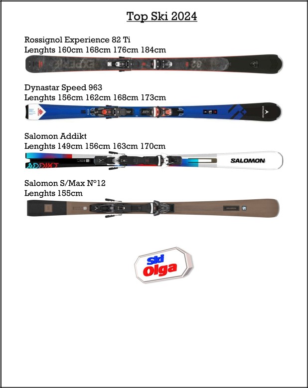 Top Skis 2024 Skiolga